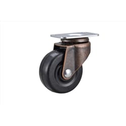 Projex 2 in. D Swivel Rubber Caster 80 lb 2 pk