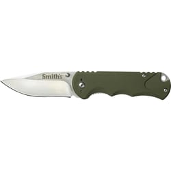 Smith's X-Trainer 7 in. Folding Utility Knife Green 1 pc