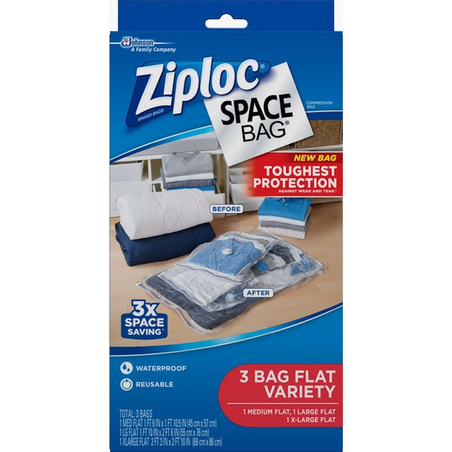 What Sizes Do Ziploc Bags Come In IUCN Water