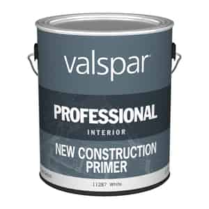 Valspar  Prep-Step  Basic White  White Base  Latex  New Construction Primer  1 gal. 