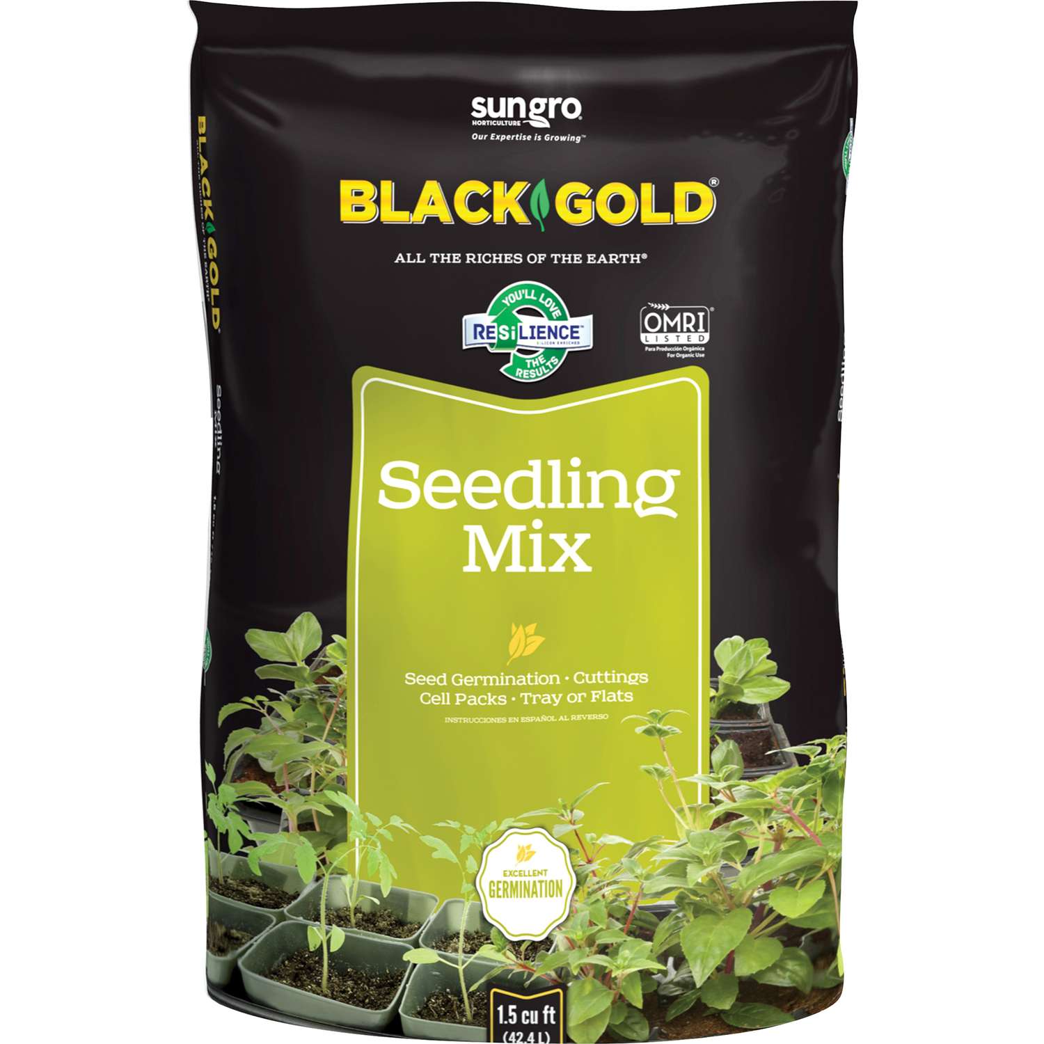 Black Gold Organic Seedling Mix 1.5 cu. ft. Ace Hardware