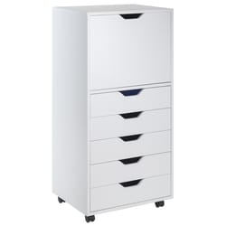 Winsome Halifax 41.49 in. H X 19.21 in. W X 15.98 in. D Cabinet White