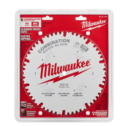 Milwaukee 10 in. D X 5/8 in. Tungsten Carbide Circular Saw Blade 50 teeth 1 pk