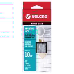 VELCRO Brand Heavy Duty Low Profile Medium Nylon Hook and Loop Fastener 36 in. L 1 pk