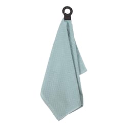 Ritz Hook and Hang 18 in. H X 28 in. W X .5 in. L Dew Cotton Kitchen Towel