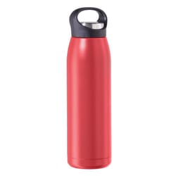 OGGI Freestyle 23 oz Red BPA Free Double Wall Vacuum Insulated Bottle