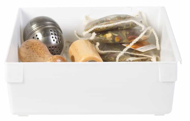 Rubbermaid 2 In H X 6 In W X 9 In L White Plastic Drawer