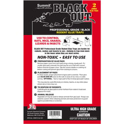 Summit BlackOut Non-Toxic Glue Pad Glue Pad For Mice and Rats 2 pk