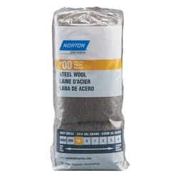 Norton  00 Grade Very Fine  Steel Wool Pad  12 pk 