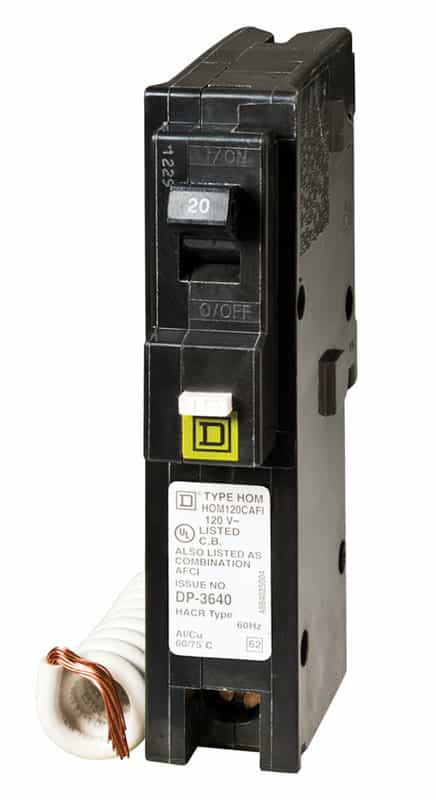 Square D Homeline 20 Amps Surge Single Pole Circuit Breaker - Ace Hardware