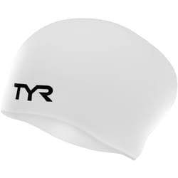 TYR Silicone Long Hair Swim Cap