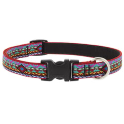 Lupine Pet Original Designs Multicolor El Paso Nylon Dog Adjustable Collar