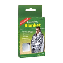 Coghlan's Silver Survival Blanket 6.000 in. H X 52-1/2 in. W X 82-1/2 in. L 1 pk