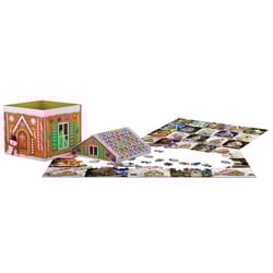 Eurographics Gingerbread House Tin Collectible Tins with Puzzles Multicolored 550 pc