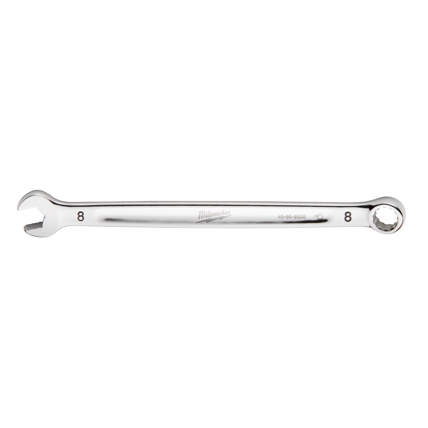 Milwaukee Max Bite 8 mm 6 and 12 Point Metric Combination Wrench 0.71 in. L 1 pc