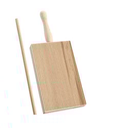 Fante's Beige Beechwood Garganelli Maker