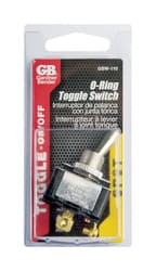 Gardner Bender 20 amps Single Pole Toggle Switch Black/Silver 1 pk