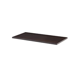 Dolle Lite .75 in. H X 31.5 in. W X 11.8 in. D Espresso Wood Shelf Board