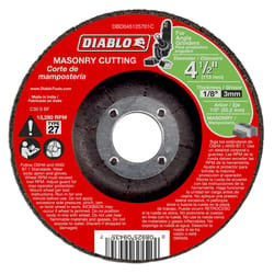 Diablo 4-1/2 in. D X 7/8 in. Silicon Carbide Masonry Cut-Off Disc 1 pk