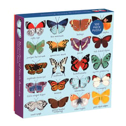 Chronicle Books Family Butterflies Puzzle Multicolored 500 pc