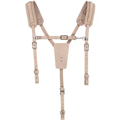 Klein Tools Leather Suspenders Tan