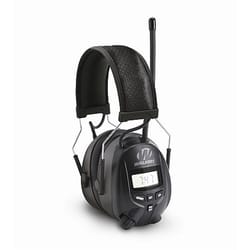 Walker's 25 dB Digital Ear Muffs with AM/FM Radio Black 1 pk