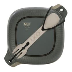 UCO Gray Mess Kit 2.2 in. H X 6.7 in. W X 6.7 in. L 4 pk