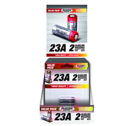 Blazing Voltz Alkaline 23A 12 V Electronics Battery A23 2 pk