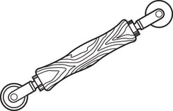 Prime-Line 1.31 in. D X 1.31 in. L Screen Spline Prime-Line 1.31 in. D X 1.31 in. L Screen Spline