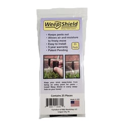 Trim-A-Slab Plastic Brick Weep Shield