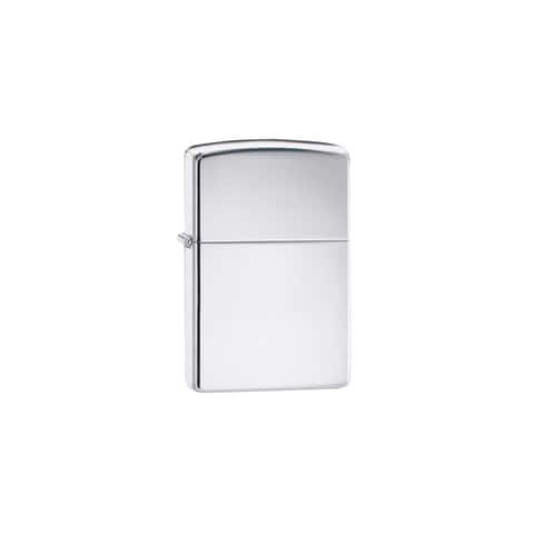 Zippo Silver Hi Polished Armor Sterling Lighter 1 pk - Ace Hardware