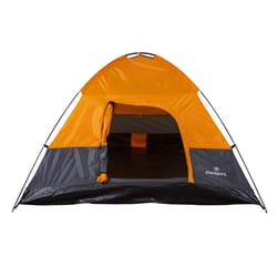 Stansport Gray/Orange Tent 48 in. H X 84 in. W X 84 in. L 1 pk