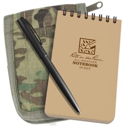 Rite in the Rain 3 in. W X 5 in. L Top-Spiral Tan All-Weather Notebook Kit