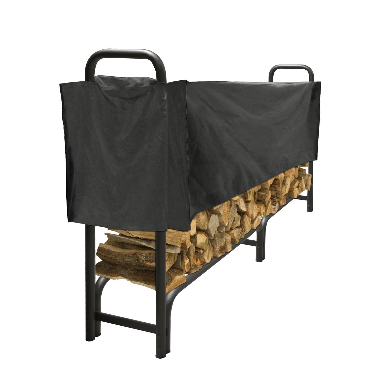 Pleasant Hearth Black Steel Log Rack Sansujyuku sansujyuku.com
