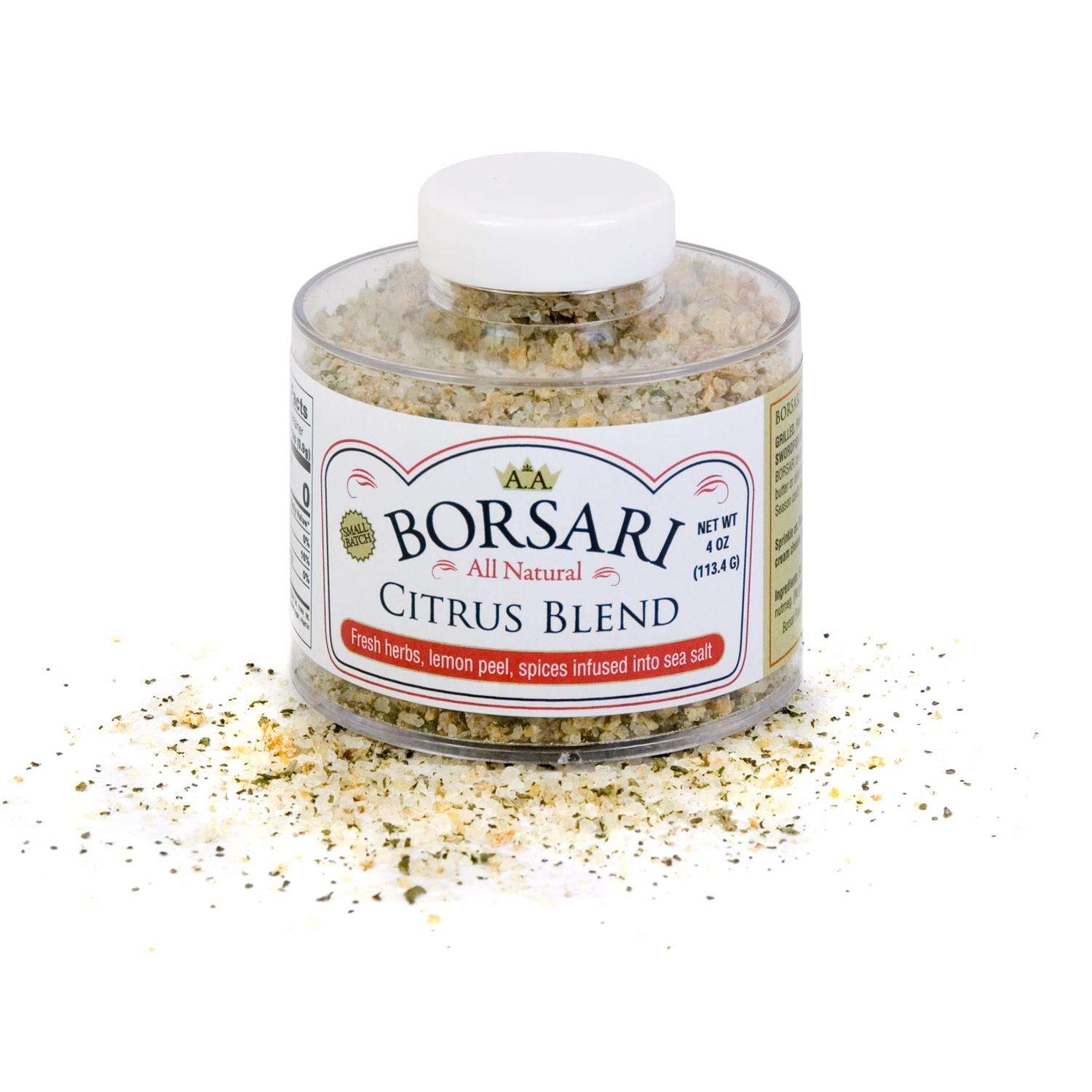 Borsari Food Company Citrus Seasoning Salt 4 oz Ace Hardware