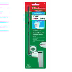 Fluidmaster Tank Lever Chrome Metal/Plastic For Universal