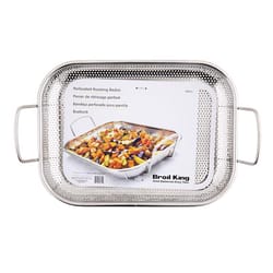 Broil King Stainless Steel Roasting Basket 14 in. L X 10.25 in. W 1 pk