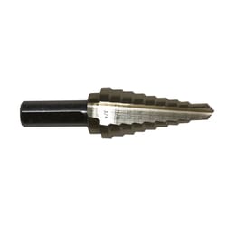 Century Drill & Tool 1/4 to 3/4 in. X 4 in. L High Speed Steel Step Drill Bit 3-Flat Shank 1 pc