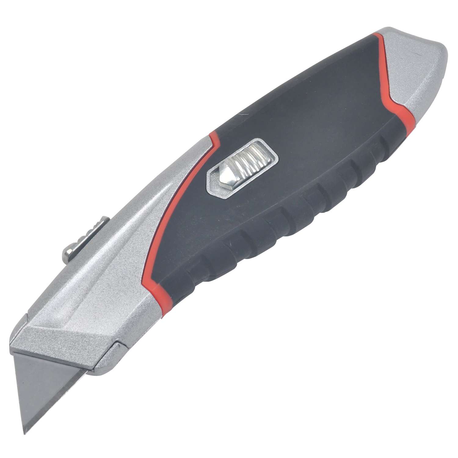 Steel Grip 61/2 in. Retractable Quick Open Utility Knife Silver 1 pk