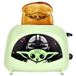 Uncanny Brands Star Wars Plastic Green 2 slot Toaster 7 in. H X 10 in. W X 6 in. D