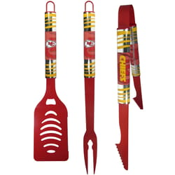 Siskiyou Sports NFL Metal Multicolored Grill Tool Set 3 pc