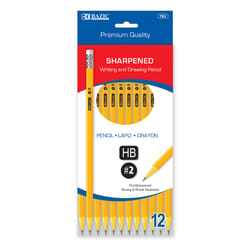 Bazic Products #2HB Writing & Drawing Pencil 12 pk