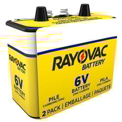 Rayovac Zinc Carbon 6-Volt 6 V 8.5 mAh Lantern Battery 2 pk