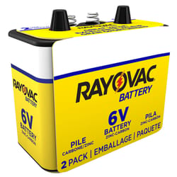 Rayovac Zinc Carbon 6-Volt 6 V 8.5 mAh Lantern Battery 2 pk