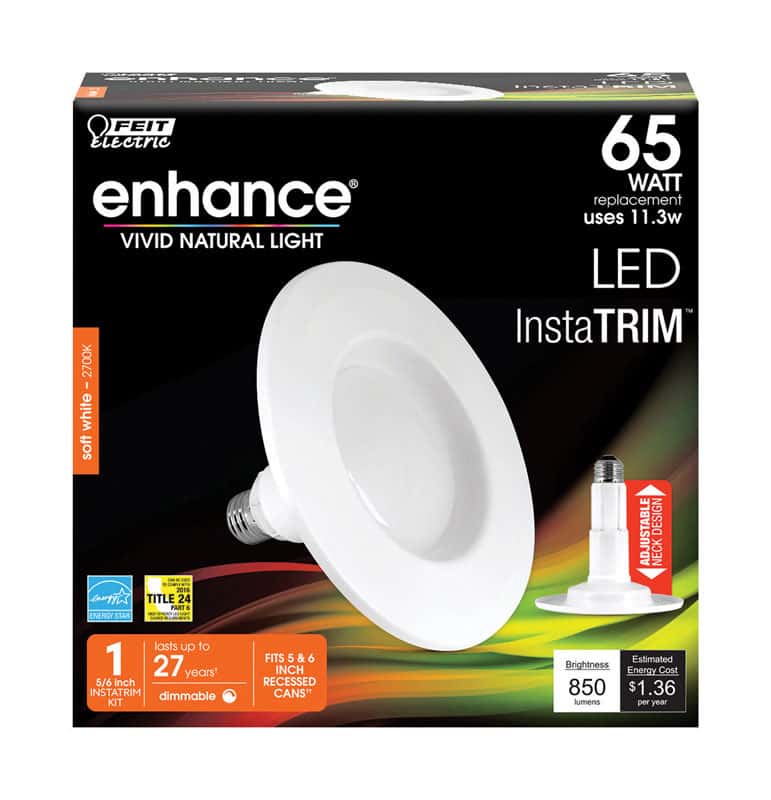 FEIT Electric Enhance PAR30 E26 (Medium) LED Bulb Soft White 65 Watt