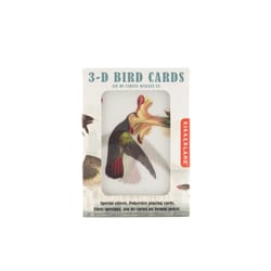 Kikkerland 3-D Birds Playing Cards