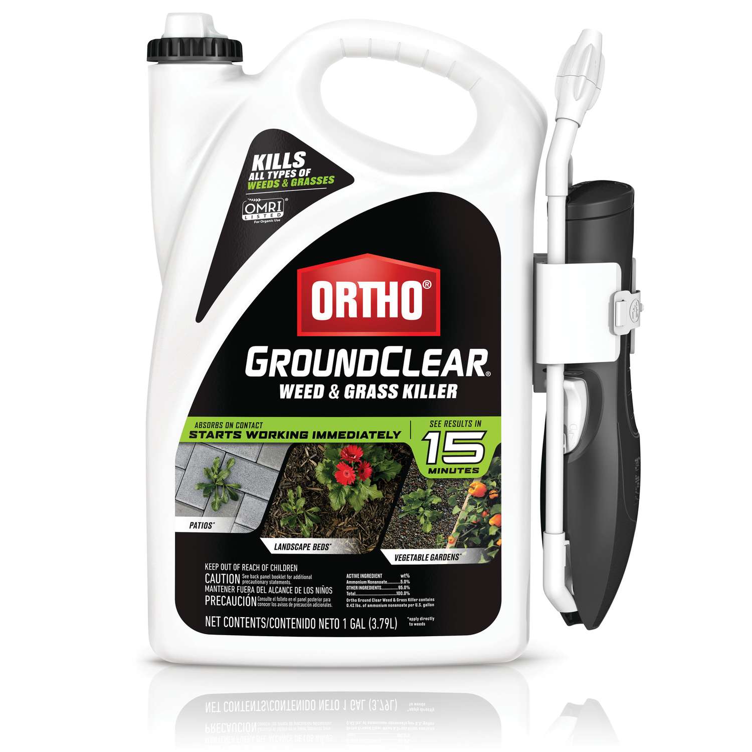 Ortho GroundClear Grass & Weed Killer RTU Liquid 1 gal Ace Hardware