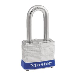 Master Lock 1-5/16 in. H X 1-1/2 in. W X 1-9/16 in. L Steel 4-Pin Cylinder Padlock