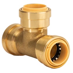 QuickFitting Push to Connect 3/4 in. PF in. Brass Tee
