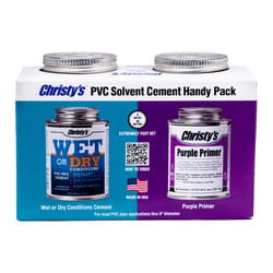 Christy's Blue/Purple Primer and Cement For PVC 8 oz